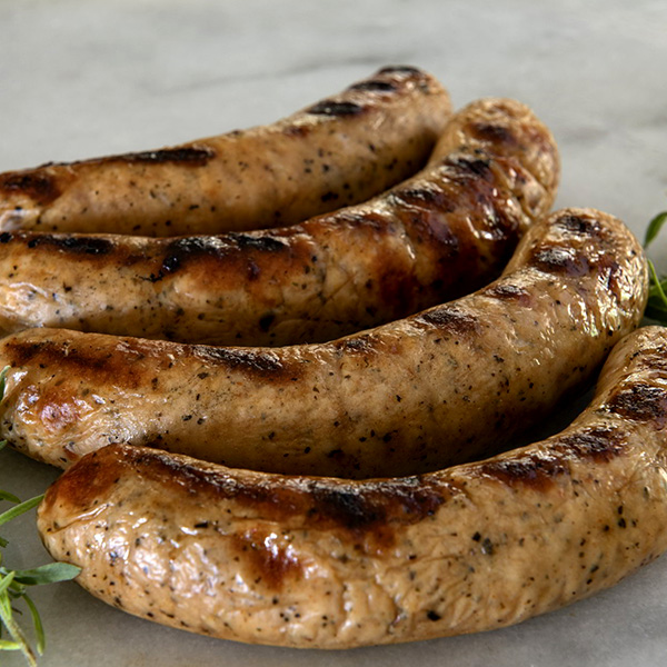 thumbnail image 2 of Robert Kriewitz Poultry Sausage – Turkey & Chicken Smoked Bockwurst, 10 Pack, 800g, German Made 2 of 2